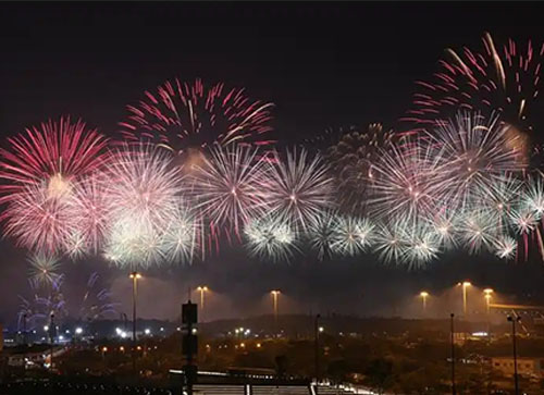 云和县焰火晚会